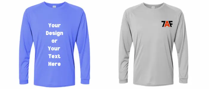 paragon 210 custom long sleeve t-shirt