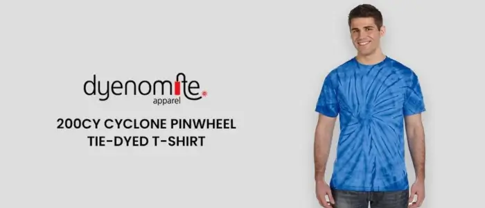 A Detailed Review of Dyenomite 200CY Cyclone Pinwheel Tie-Dyed T-Shirt