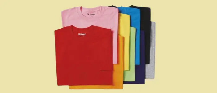 types of gildan t-shirts