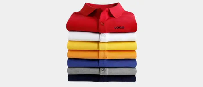  stack of 5 shirts in various colors, wholesale pricing for cornerstone cs418 polo