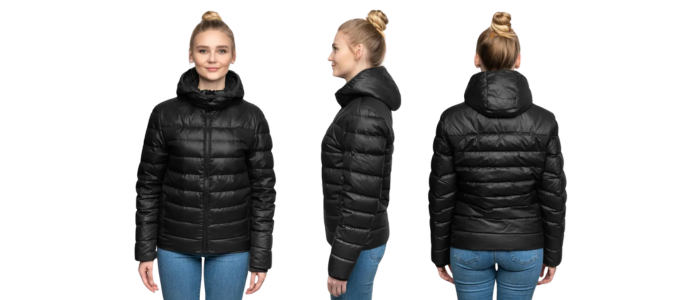 custom bubble jacket for women