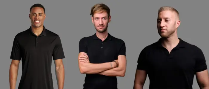 Men’s Black Polo Shirts