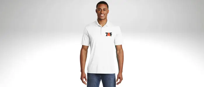 sport-tek men custom polo