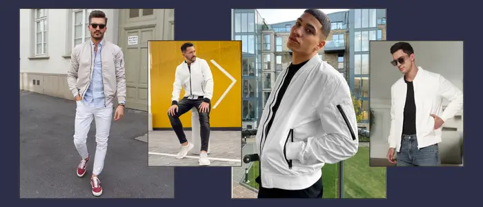 5 Best White Bomber Jackets for Men in 2024