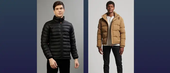 men's in  puffer jackets 