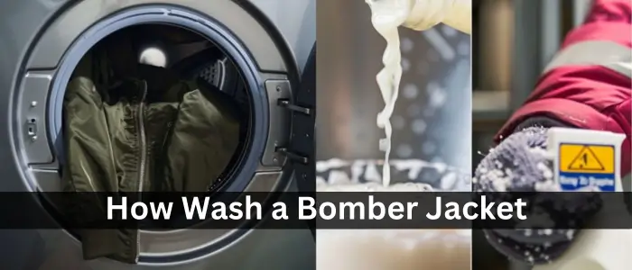 solid instructions how to wash a bomber jacket