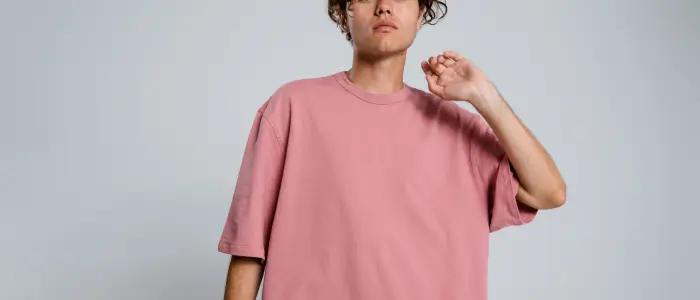 women wearing pink crew neck t-shirts