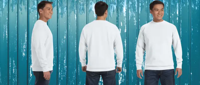 men in white crewneck sweatshirt 