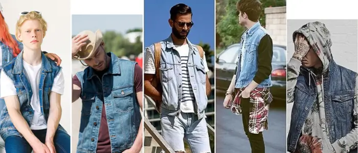 people wear different type of casual vests