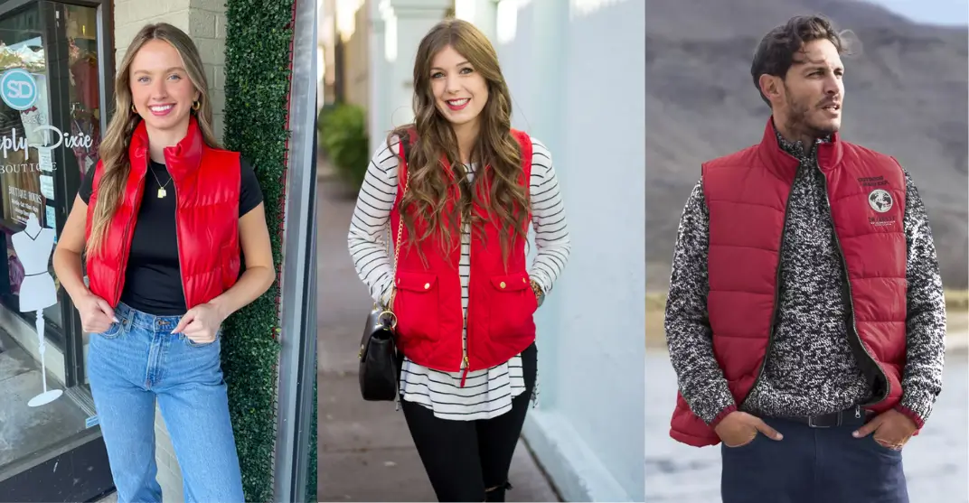 A Fashion Guide How to Style Red Vests for 2025