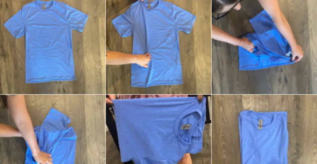 How to Fold a T-Shirt