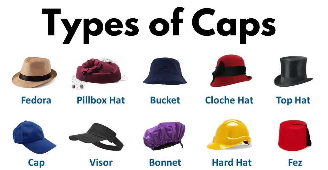 types of caps