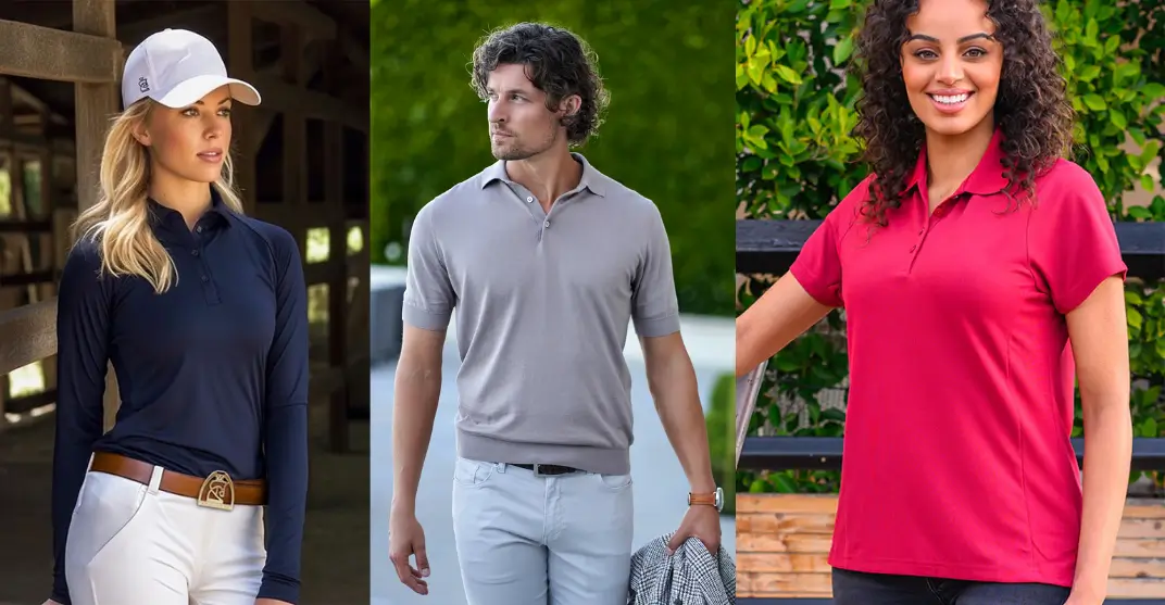 types of polo shirts