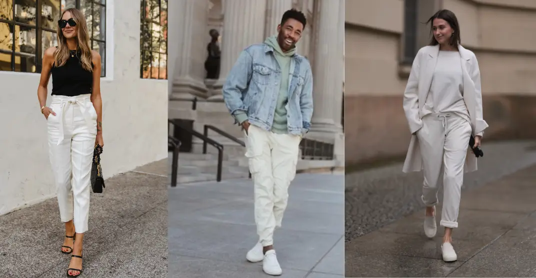 How to Style White Pants: Mix and Match