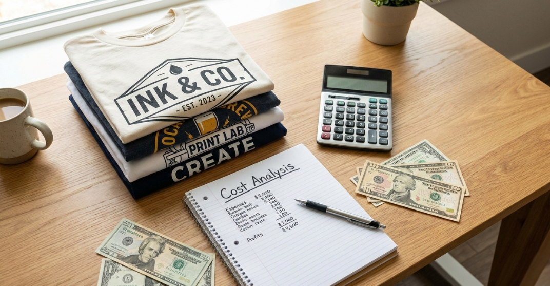 Custom Screen Printing Costs in the USA