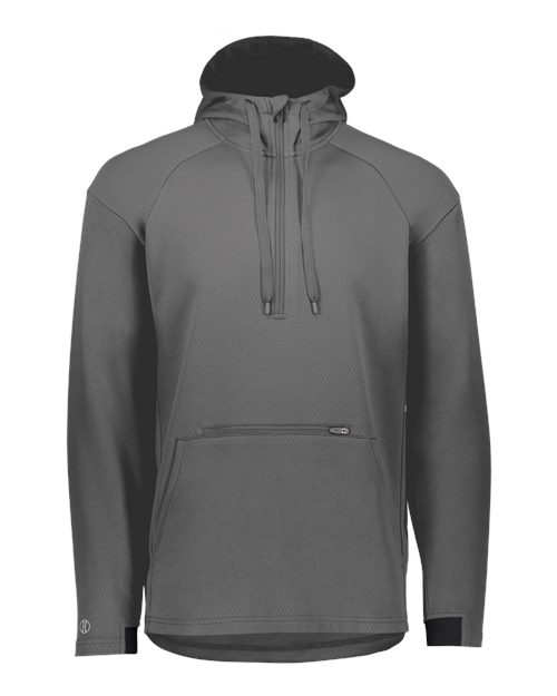 Holloway 222584 Limitless Quarter-Zip Hooded Pullover