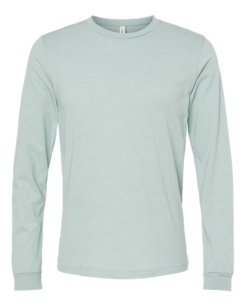 Bella + Canvas 3501CVC Heather CVC Long Sleeve Tee