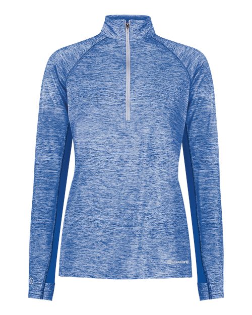 Holloway 222774 Women's Electrify CoolCore Quarter-Zip Pullover