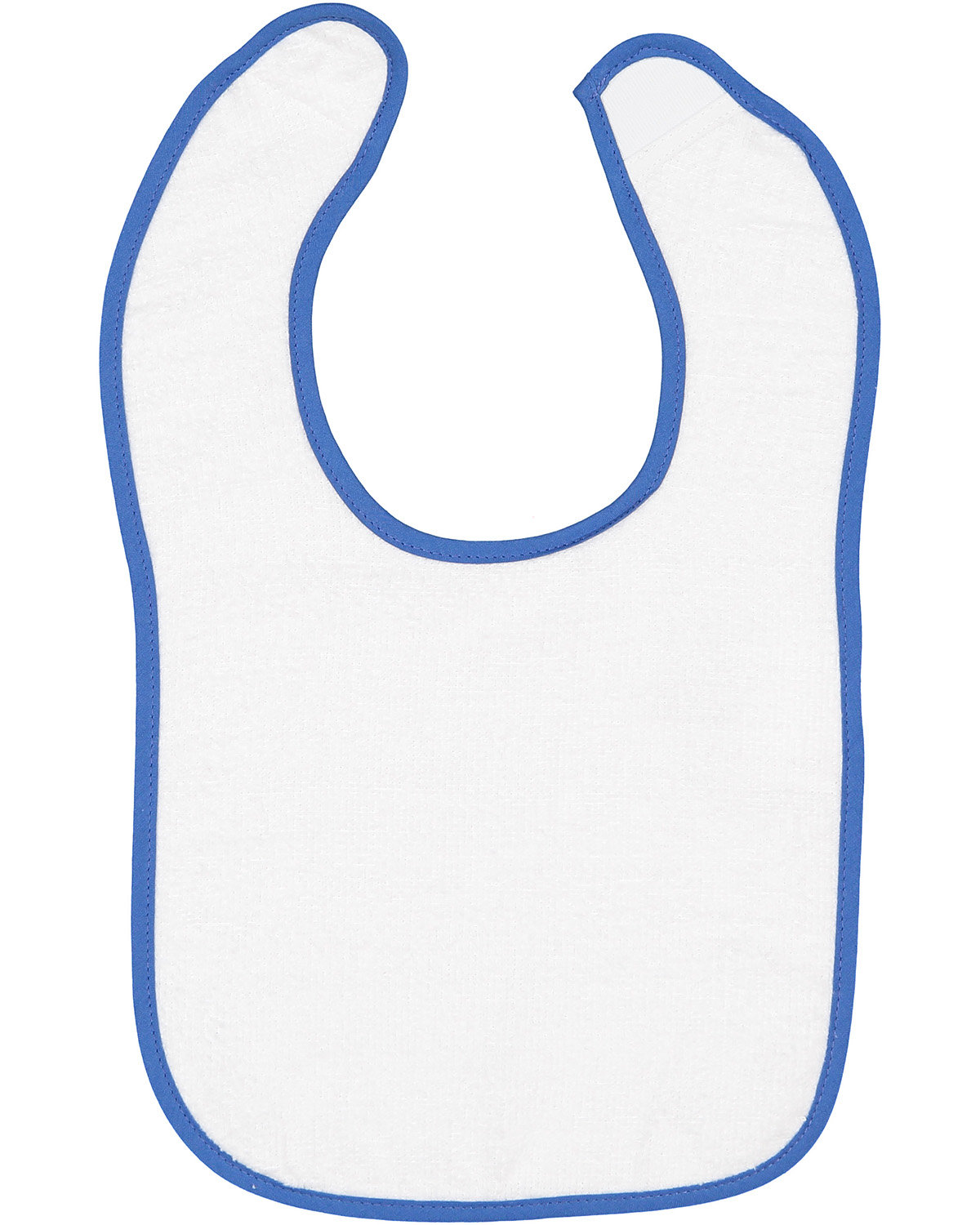 Rabbit Skins 1003 Infant Contrast Trim Terry Bib