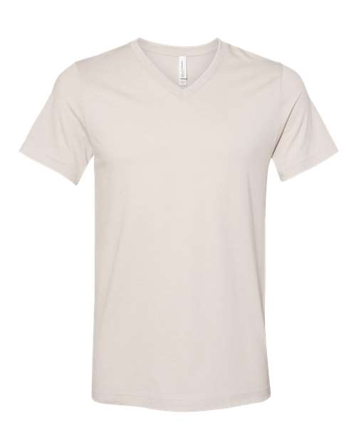 Bella + Canvas 3005CVC Heather CVC V-Neck Tee