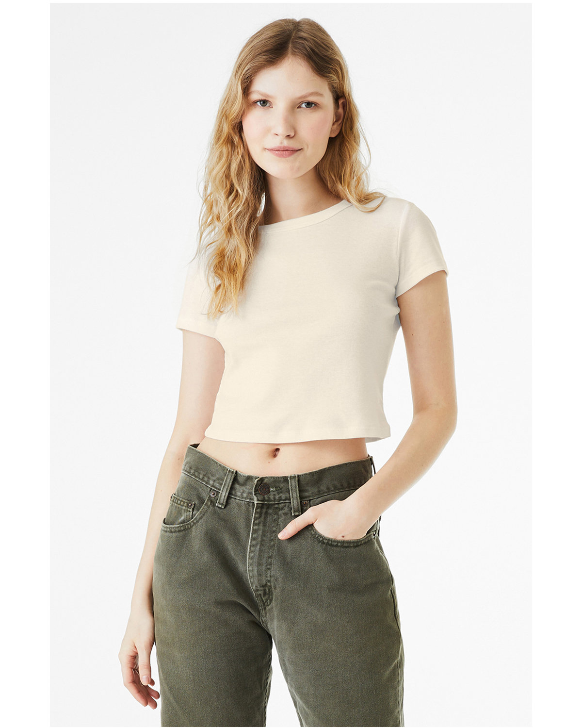 Bella + Canvas 1010BE Women's Micro Ribbed Baby Tee