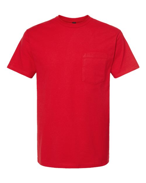 Tultex 293 Unisex Heavyweight Jersey Pocket T-Shirt
