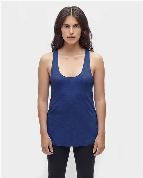 Los Angeles Apparel TR3008 USA-Made Women's Triblend Racerback Tank Top