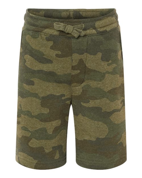 Independent Trading Co. PRM16SRT Youth Lightweight Special Blend Fleece Shorts