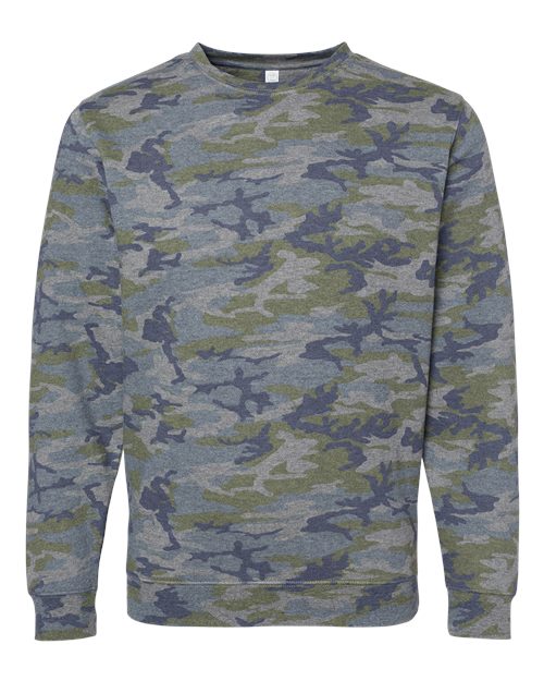 Lat 6925 Elevated Fleece Crewneck Sweatshirt