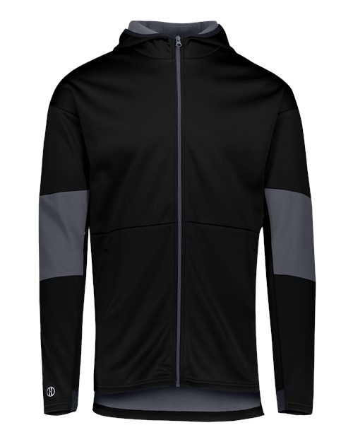 Holloway 229537 Storm Dfend Sof-Stretch Hooded Full-Zip Jacket