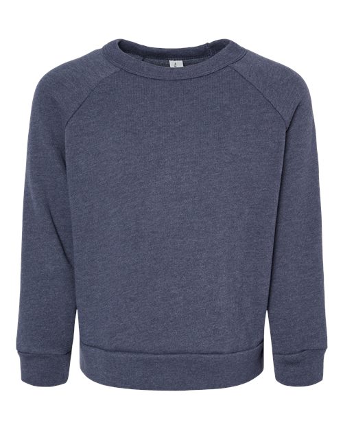 Bella + Canvas 3901T Toddler Sponge Fleece Raglan Sweatshirt