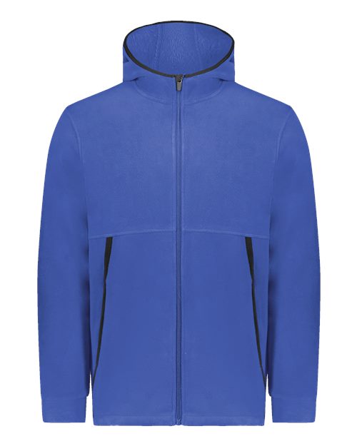 Augusta Sportswear 6859 Eco Revive Youth Polar Fleece Hooded Full-Zip Jacket