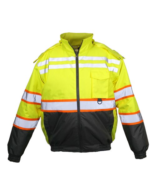 Kishigo JS156 Economy Contrast Class 3 Bomber Jacket