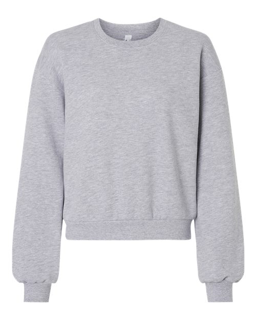 American Apparel RF494 ReFlex Women's Fleece Crewneck Sweatshirt