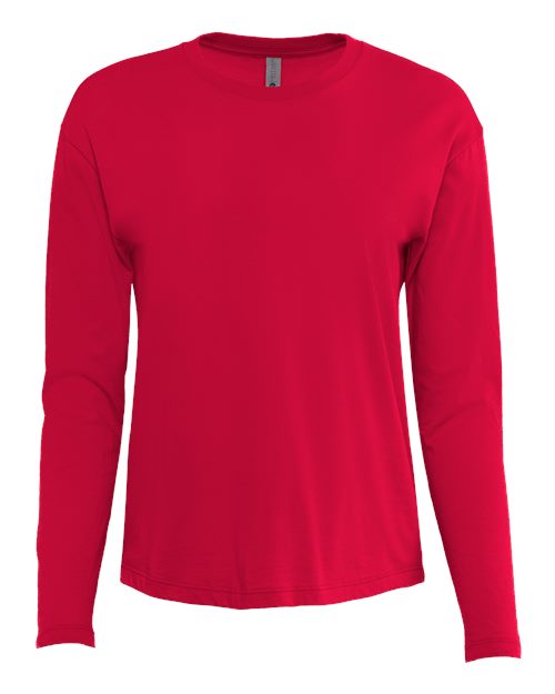 Next Level 3911 Women's Cotton Relaxed Long Sleeve T-Shirt