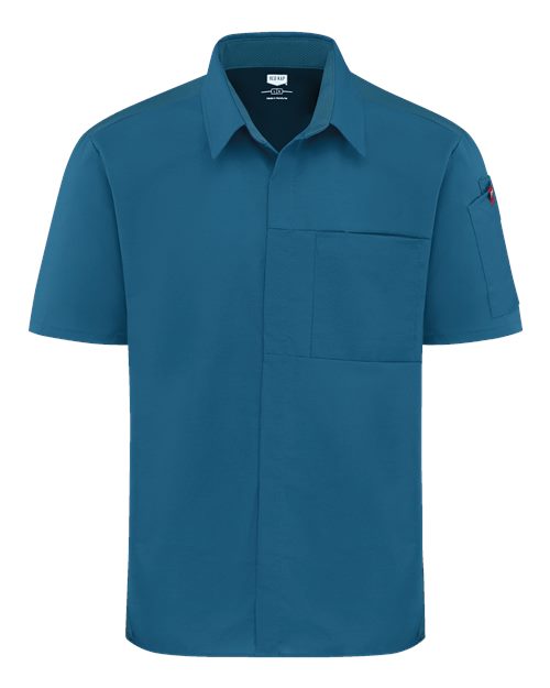 Chef Designs 502M Poplin Airflow Cook Shirt with OilBlok