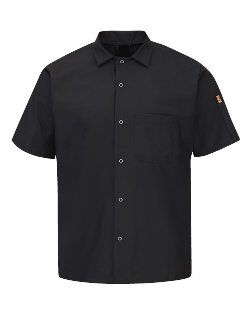 Chef Designs 502X Mimix Short Sleeve Cook Shirt with OilBlok