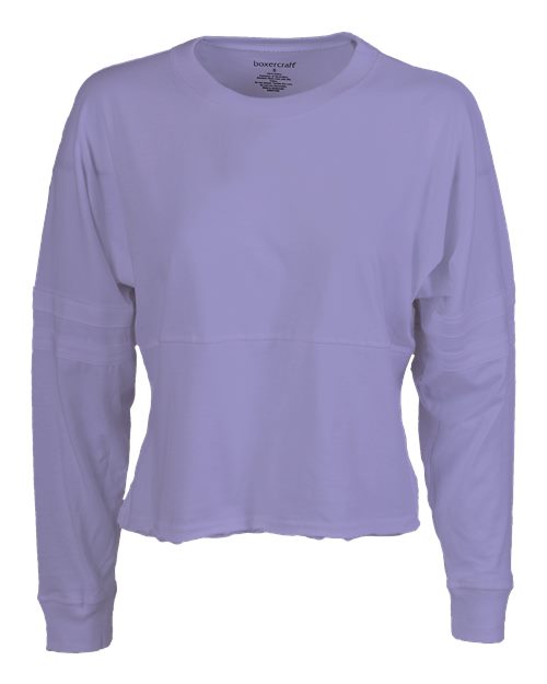 Boxercraft BW3515 Women's Crop Retro Jesery