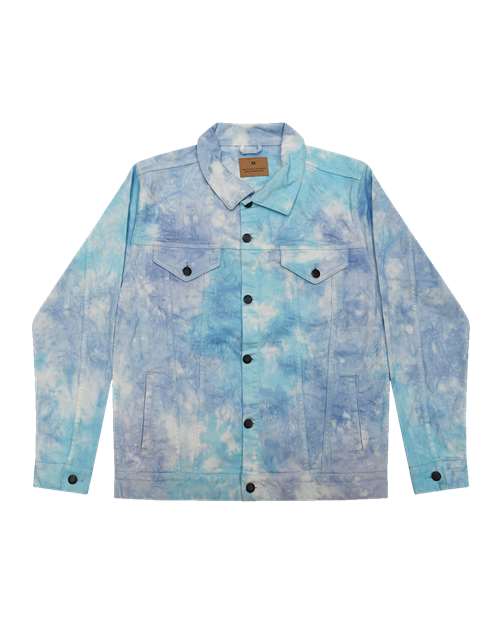 Colortone 9050 Tie-Dyed Denim Jacket