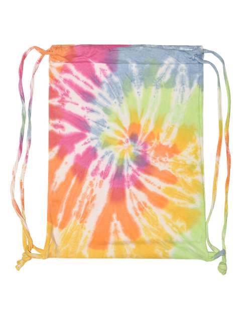 Colortone 9500 Tie-Dyed Drawstring Backpack