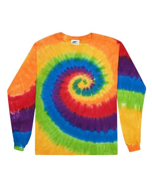 Colortone 2000Y Youth Tie-Dyed Long Sleeve T-Shirt