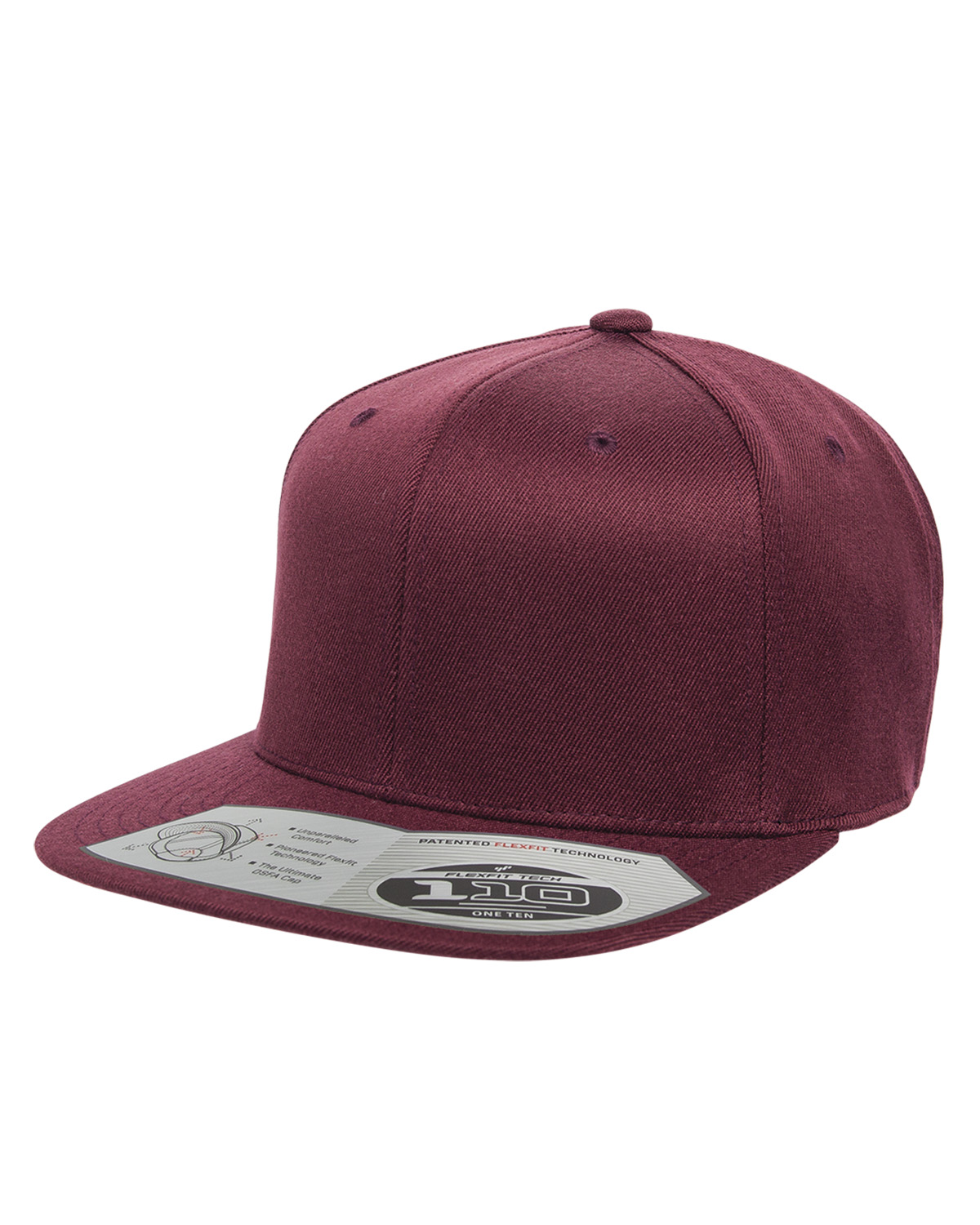 Flexfit 110F Adult Wool Blend SnapbackCap
