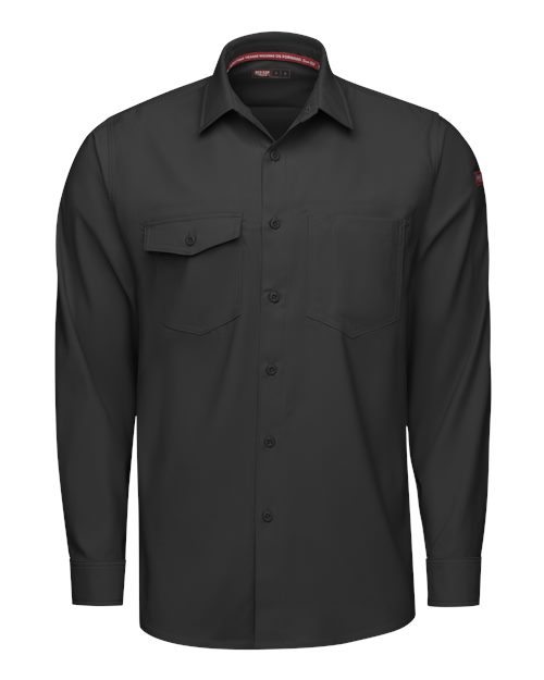 Red Kap TSM4T Cooling Long Sleeve Work Shirt - Tall Sizes