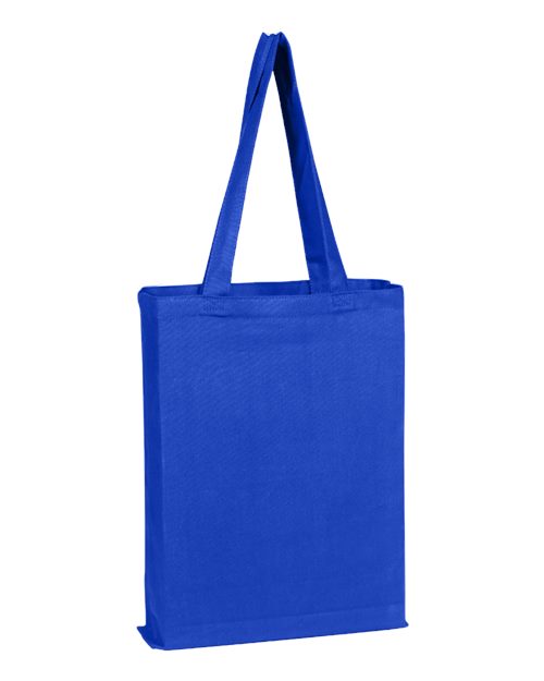 Q-tees Q800GS Canvas Gusset Promotional Tote