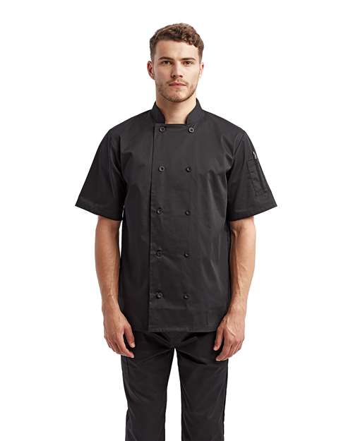 Artisan Collection By Reprime RP656 Short Sleeve Recycled Chef Coat