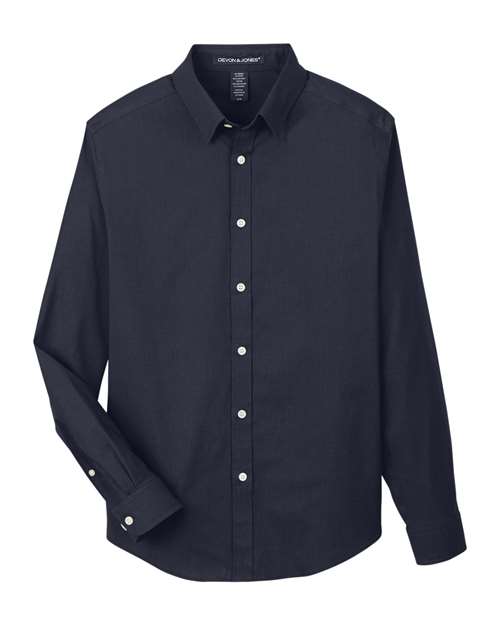 Devon & Jones DG505 CrownLux Performance® Spencer Poplin Dress Shirt