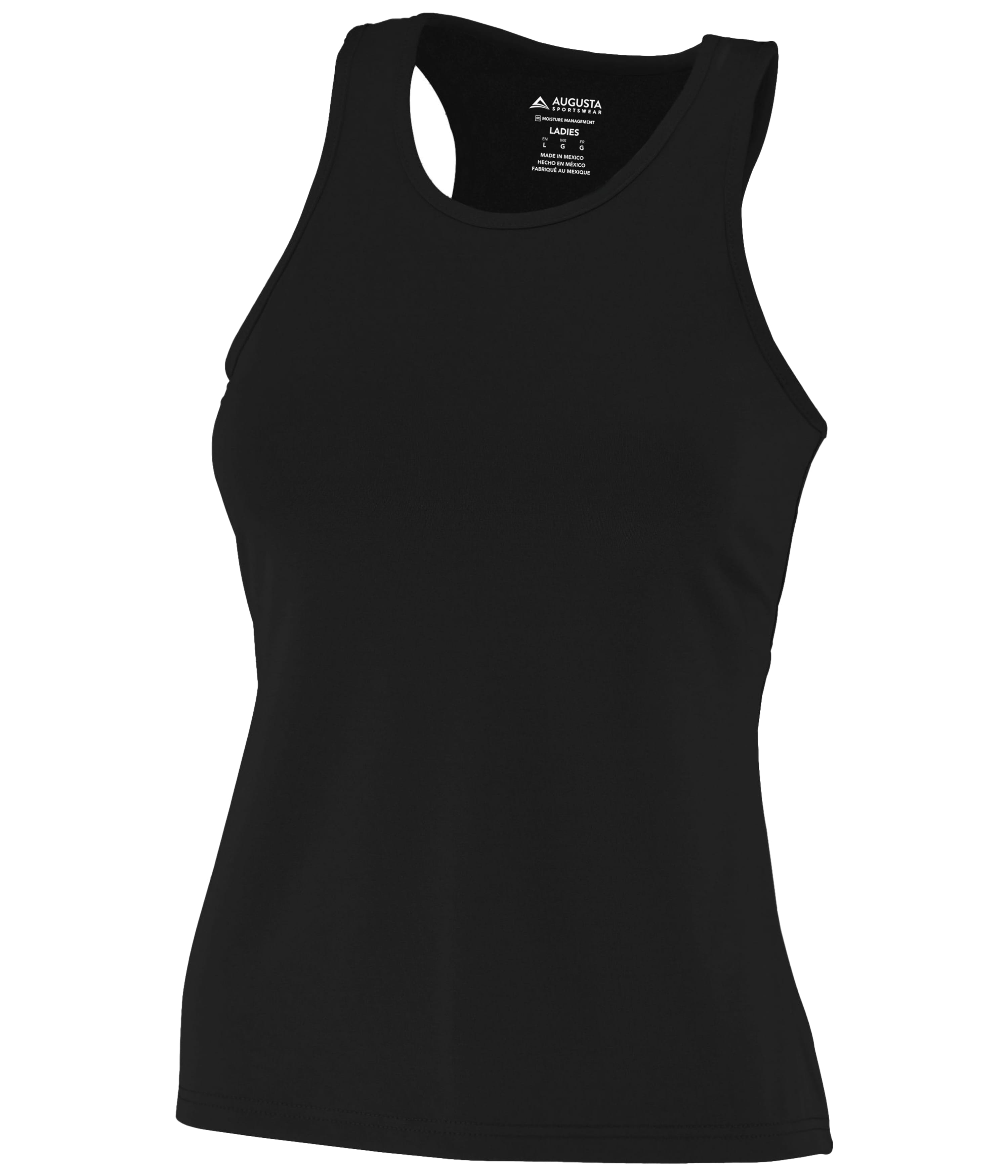 Augusta Sportswear 1202 Ladies Poly/Spandex Solid Racerback Tank
