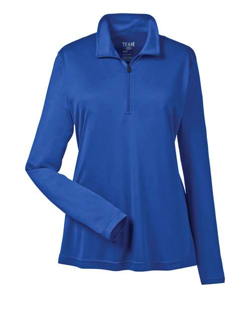 Team 365 TT31W Women's Zone Performance Quarter-Zip Pullover