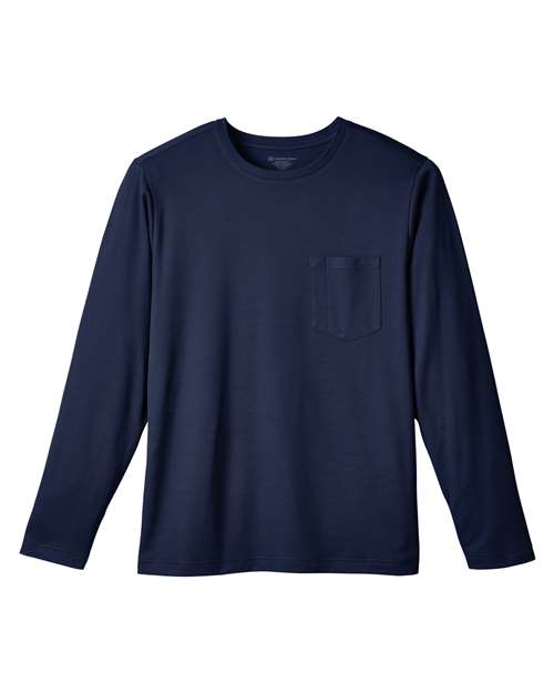 Harriton M118L Charge Snag and Soil Protect Long Sleeve T-Shirt