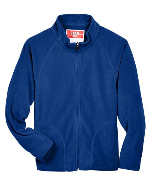 Team 365 TT90Y Youth Campus Microfleece Jacket